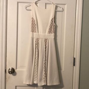 WHITE SPRING DRESS